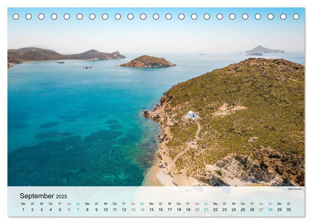 Bild: 9783383996221 | Patmos - Die heilige Insel (Tischkalender 2025 DIN A5 quer),...