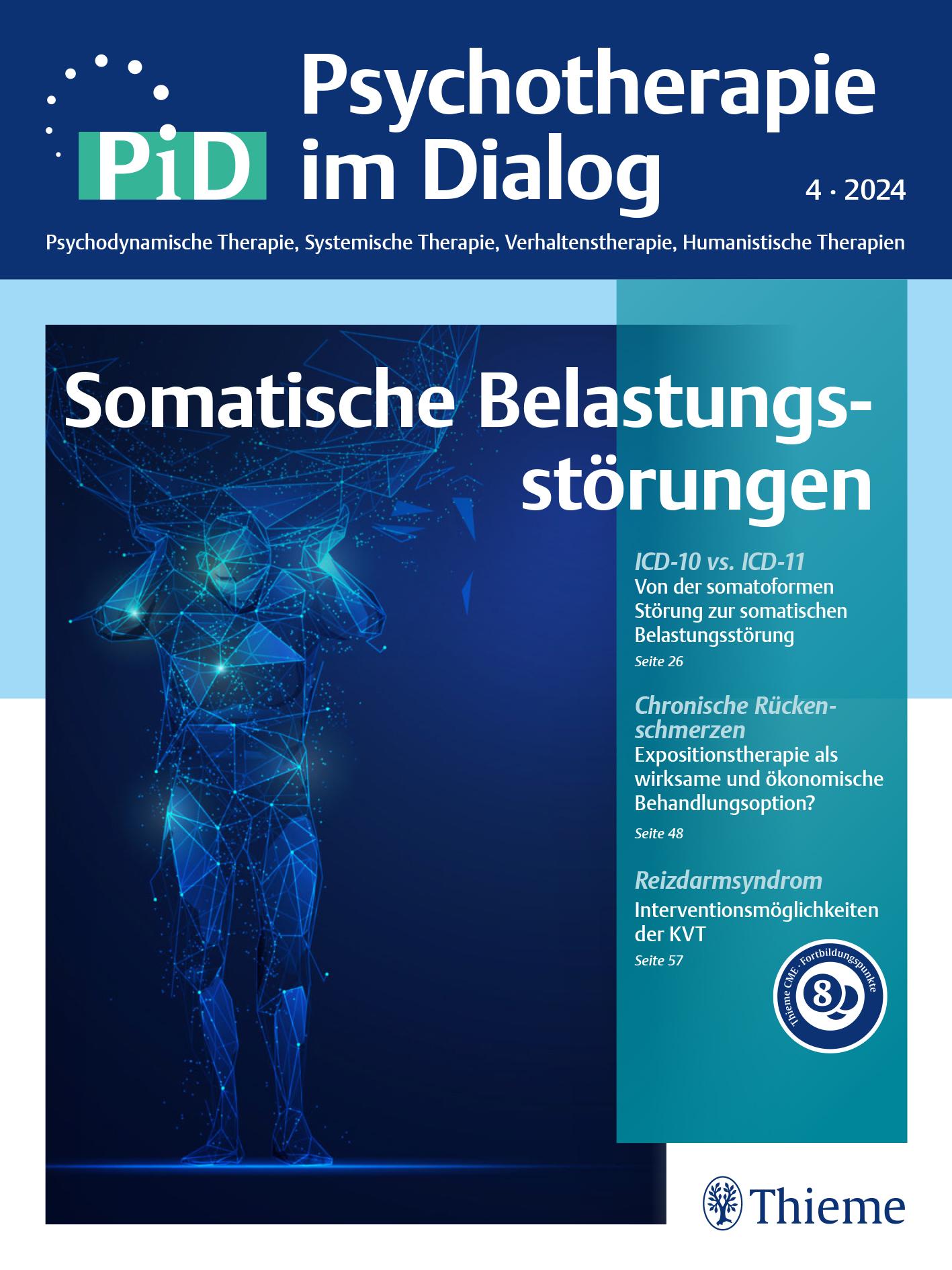 Cover: 9783132457683 | Somatische Belastungsstörungen | PiD - Psychotherapie im Dialog | Buch