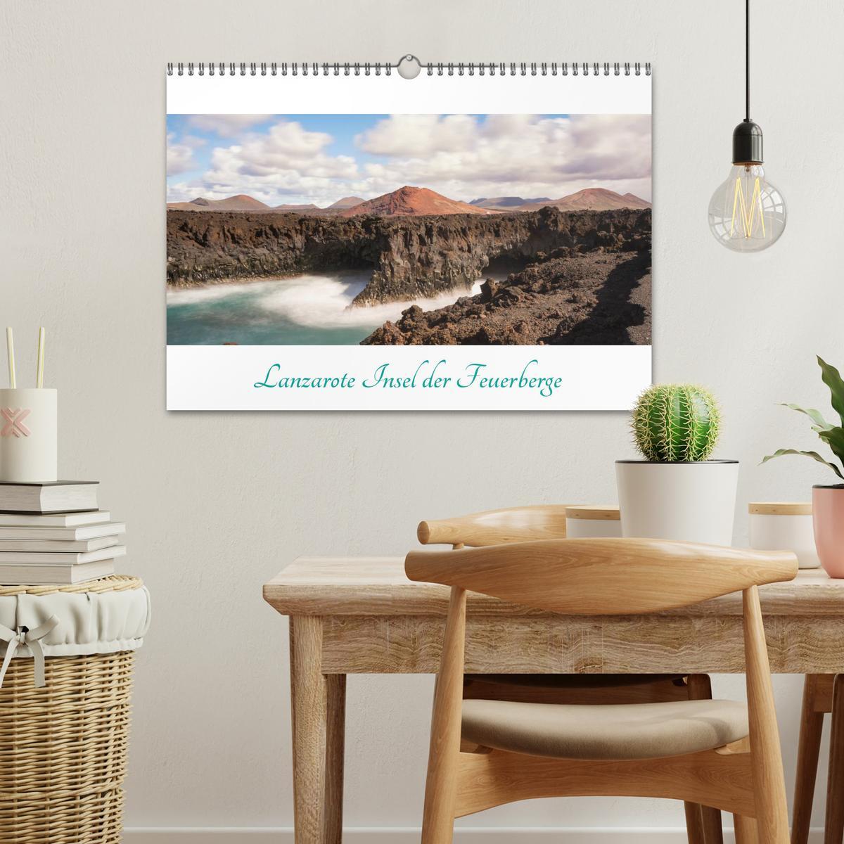 Bild: 9783435508655 | Lanzarote - Insel der Feuerberge (Wandkalender 2025 DIN A3 quer),...