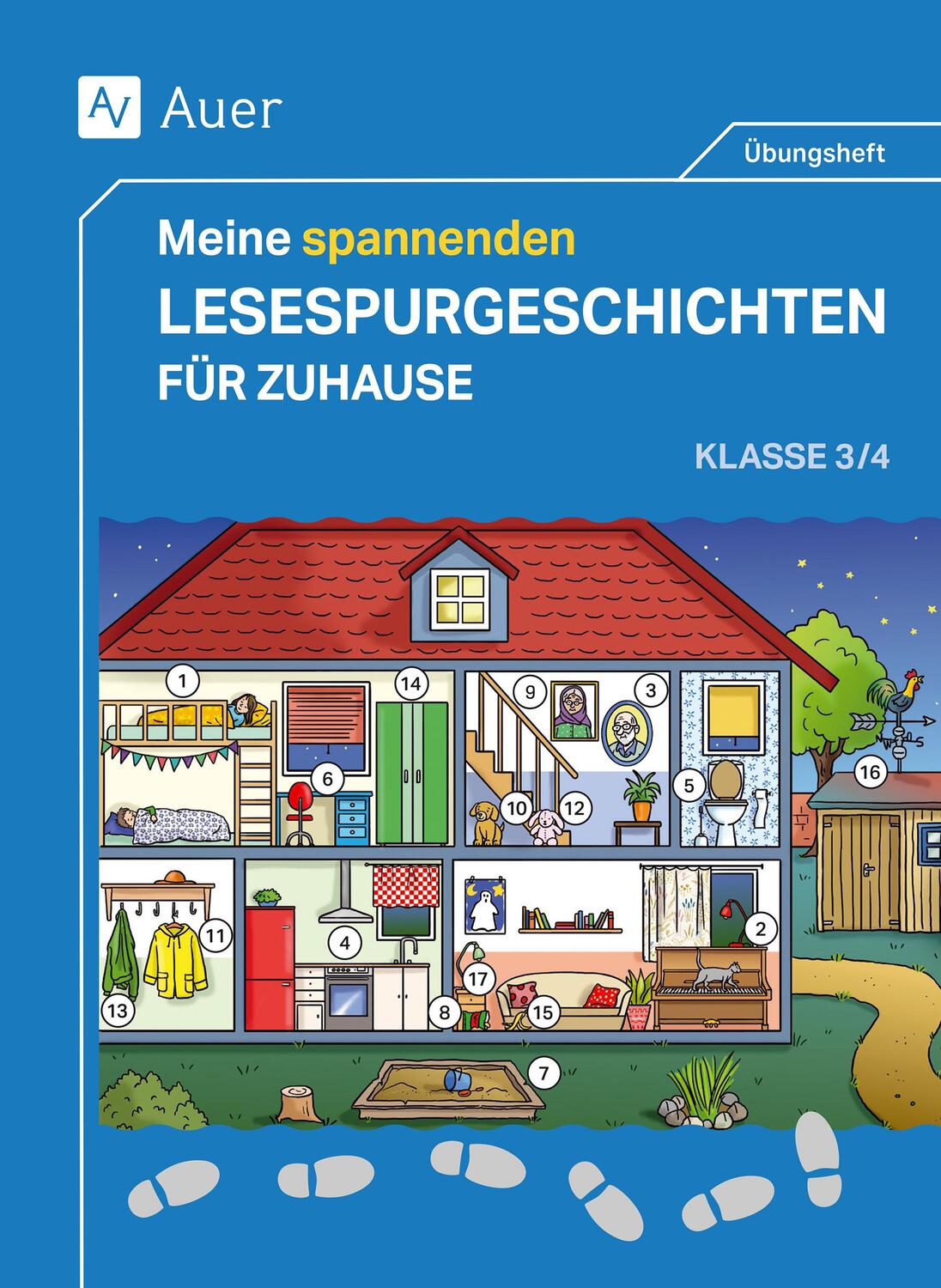 Cover: 9783403087496 | Meine spannenden Lesespurgeschichten für Zuhause | (3. und 4. Klasse)