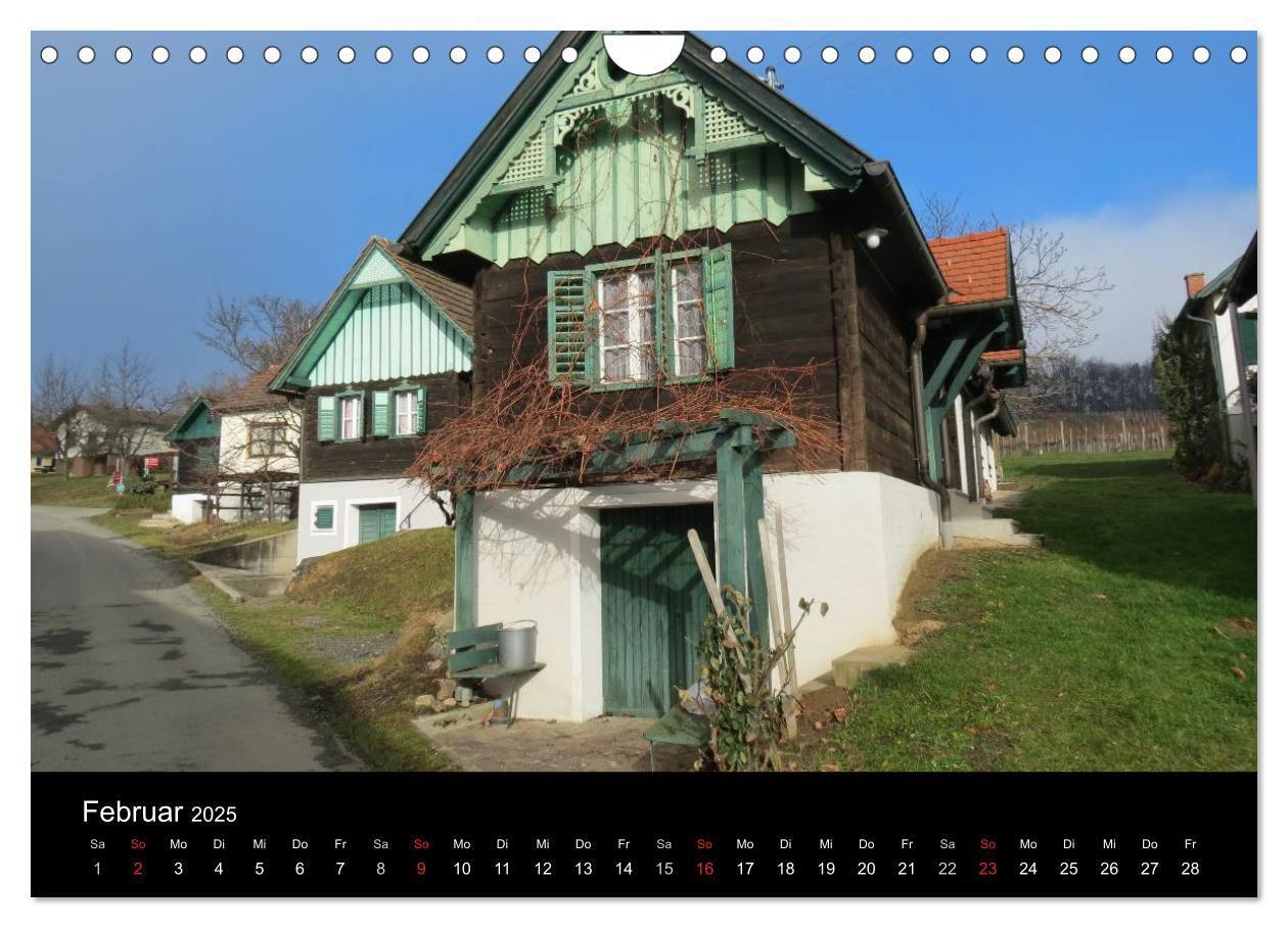 Bild: 9783435758524 | Weinidylle im Südburgenland (Wandkalender 2025 DIN A4 quer),...