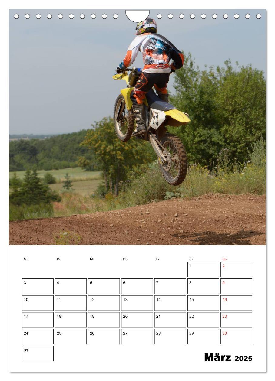 Bild: 9783457079751 | Motocross Terminplaner (Wandkalender 2025 DIN A4 hoch), CALVENDO...