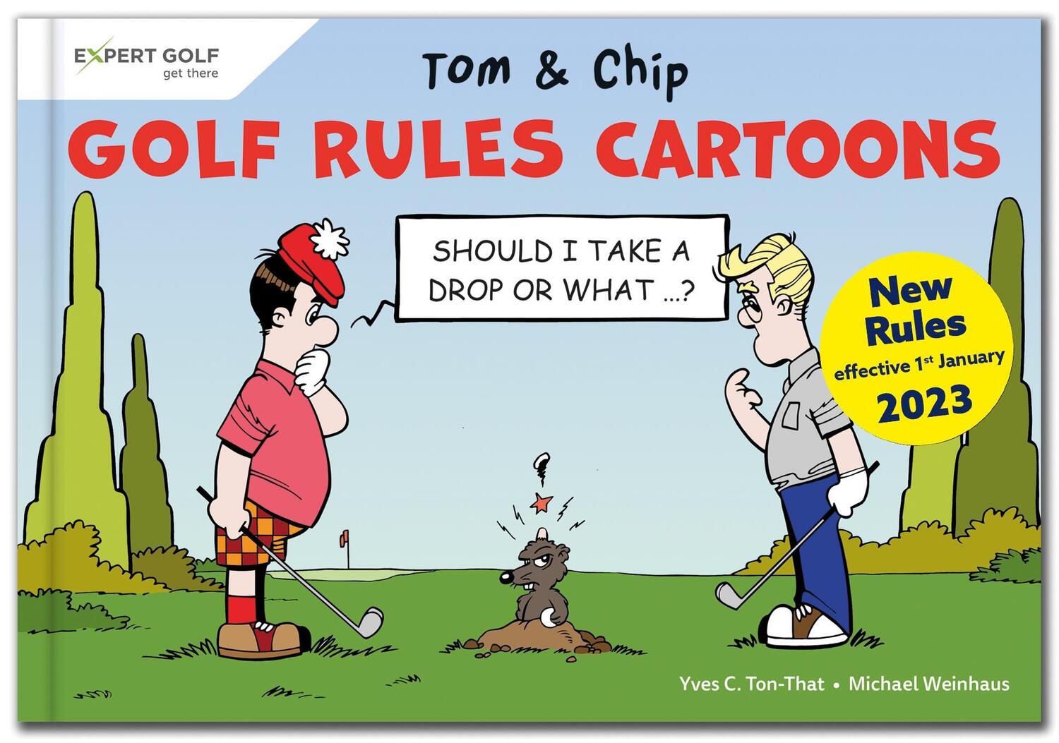 Cover: 9783906852362 | Golf Rules Cartoons with Tom &amp; Chip | Yves C. Ton-That (u. a.) | Buch