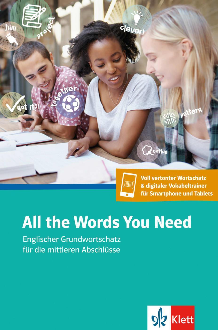 Cover: 9783125197121 | All the Words You Need. Englischer Grundwortschatz. Buch + App | Hamm