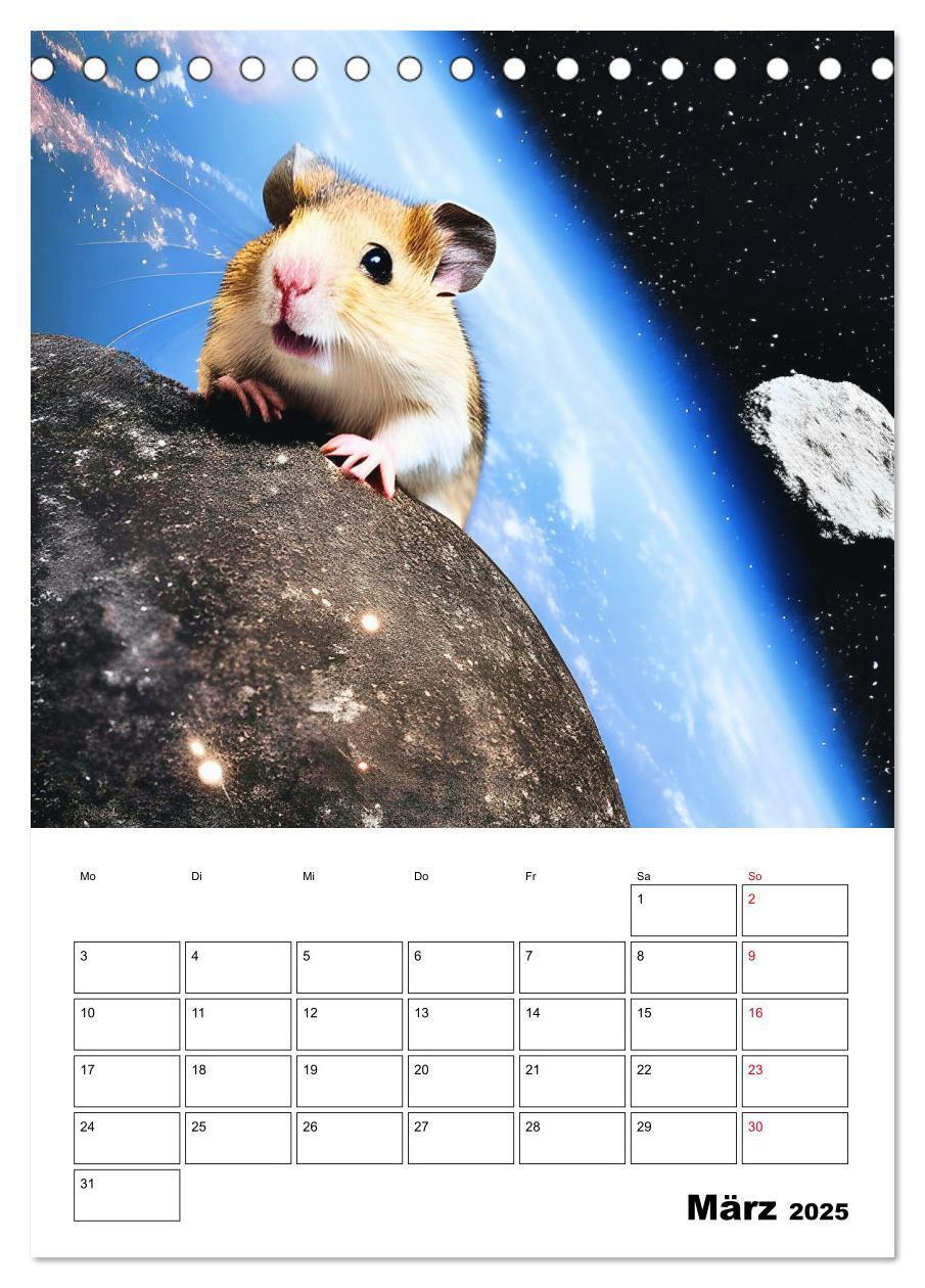 Bild: 9783435869992 | Space Hamster - Mit KI Hamster Astronauten im Weltall...