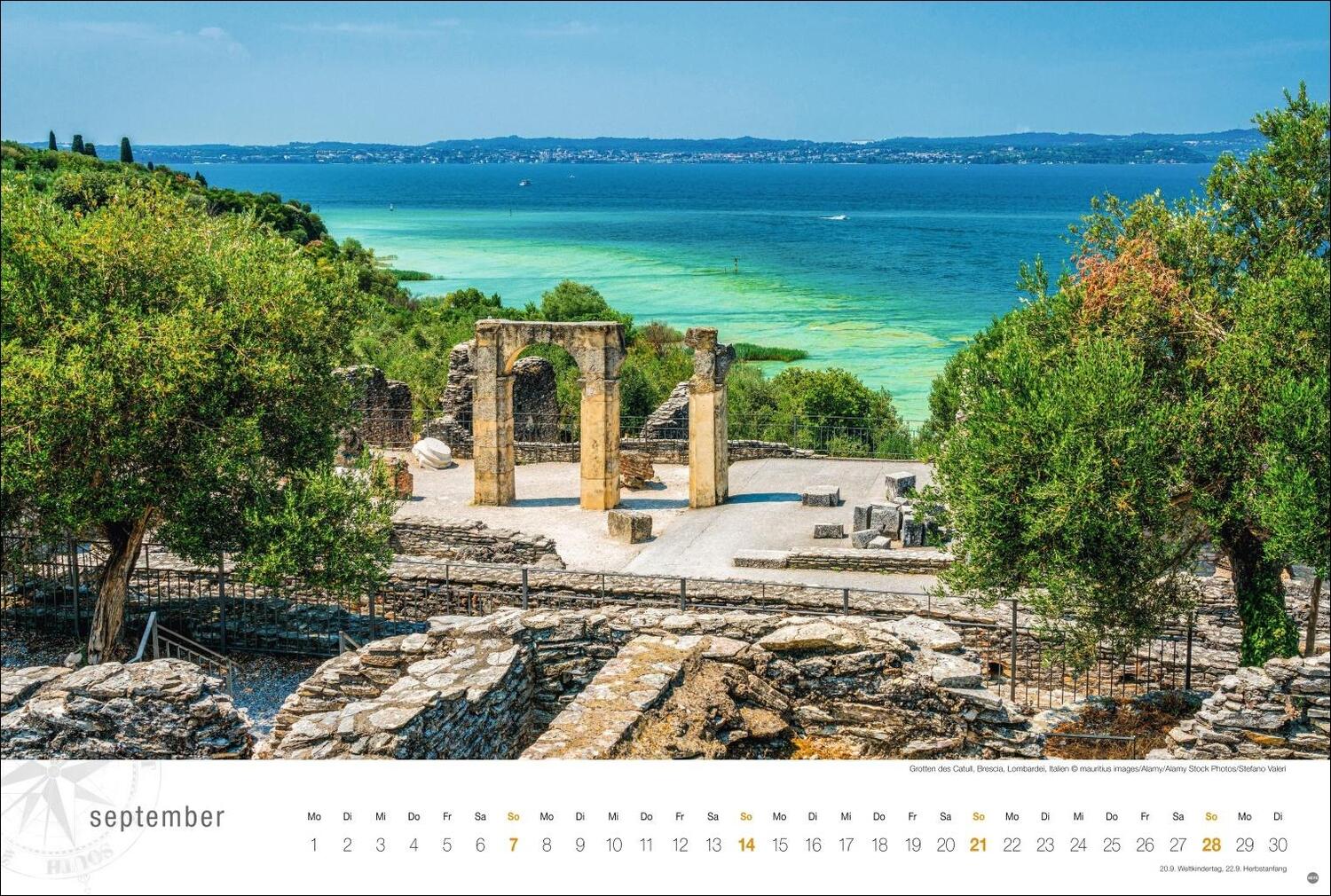 Bild: 9783756404896 | Gardasee Globetrotter Kalender 2025 - Von romantischen Buchten und...