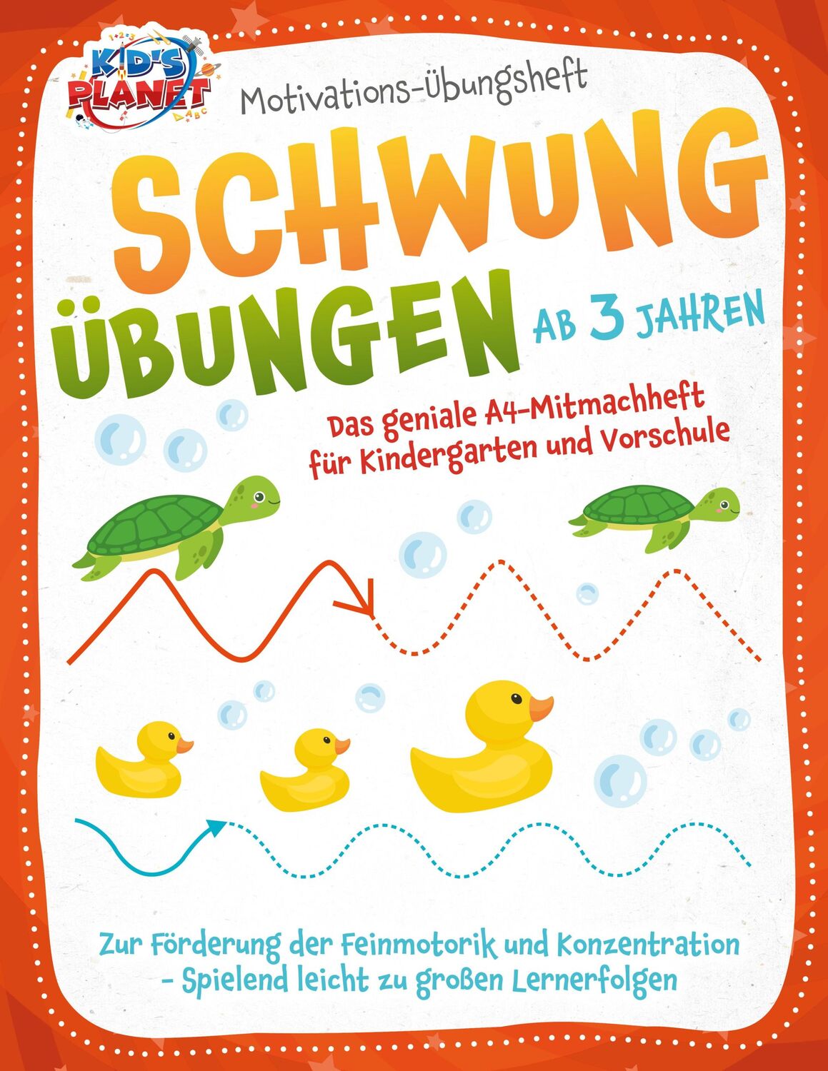 Cover: 9783989351110 | Motivations-Übungsheft! Schwungübungen ab 3 Jahren: Das geniale...