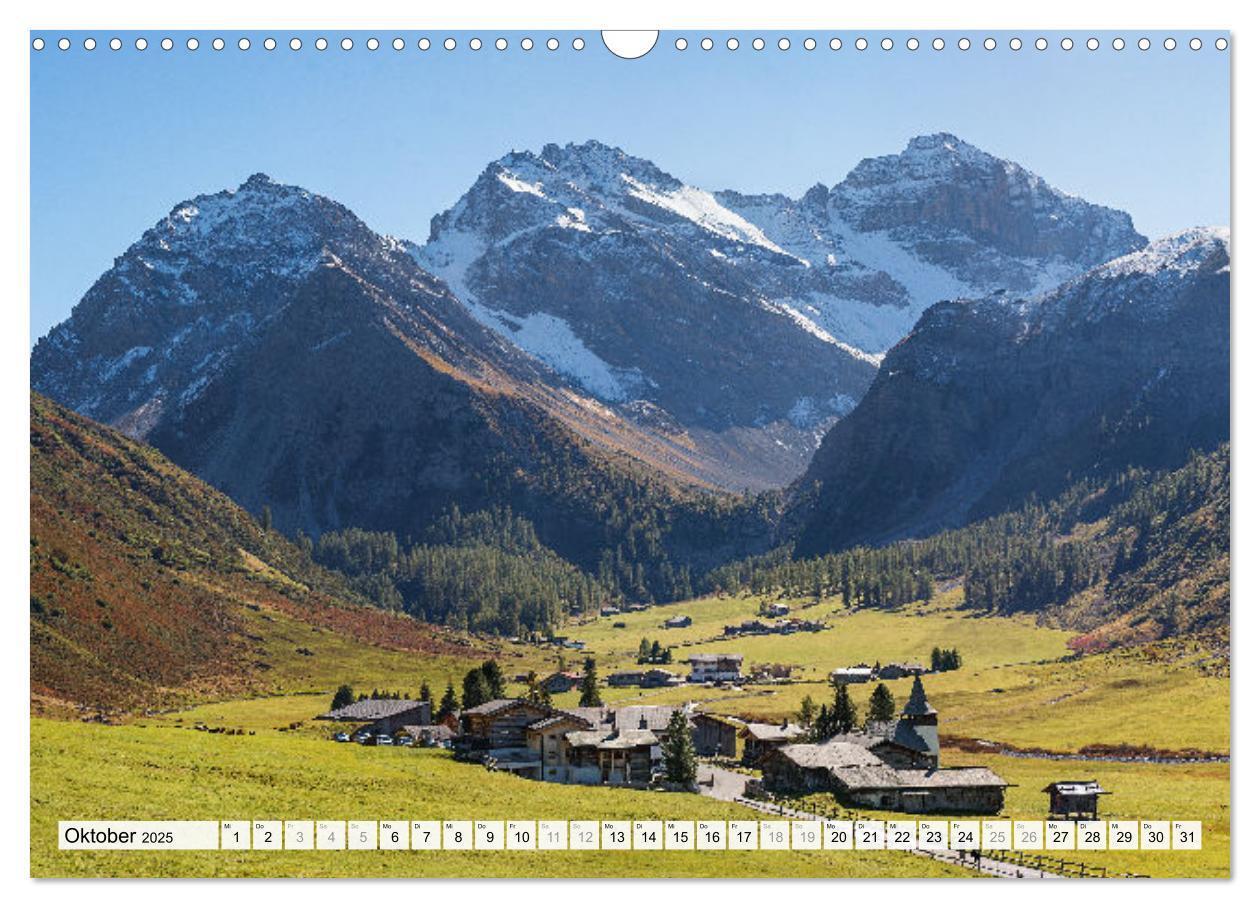 Bild: 9783383832741 | Graubündner Landschaften (Wandkalender 2025 DIN A3 quer), CALVENDO...