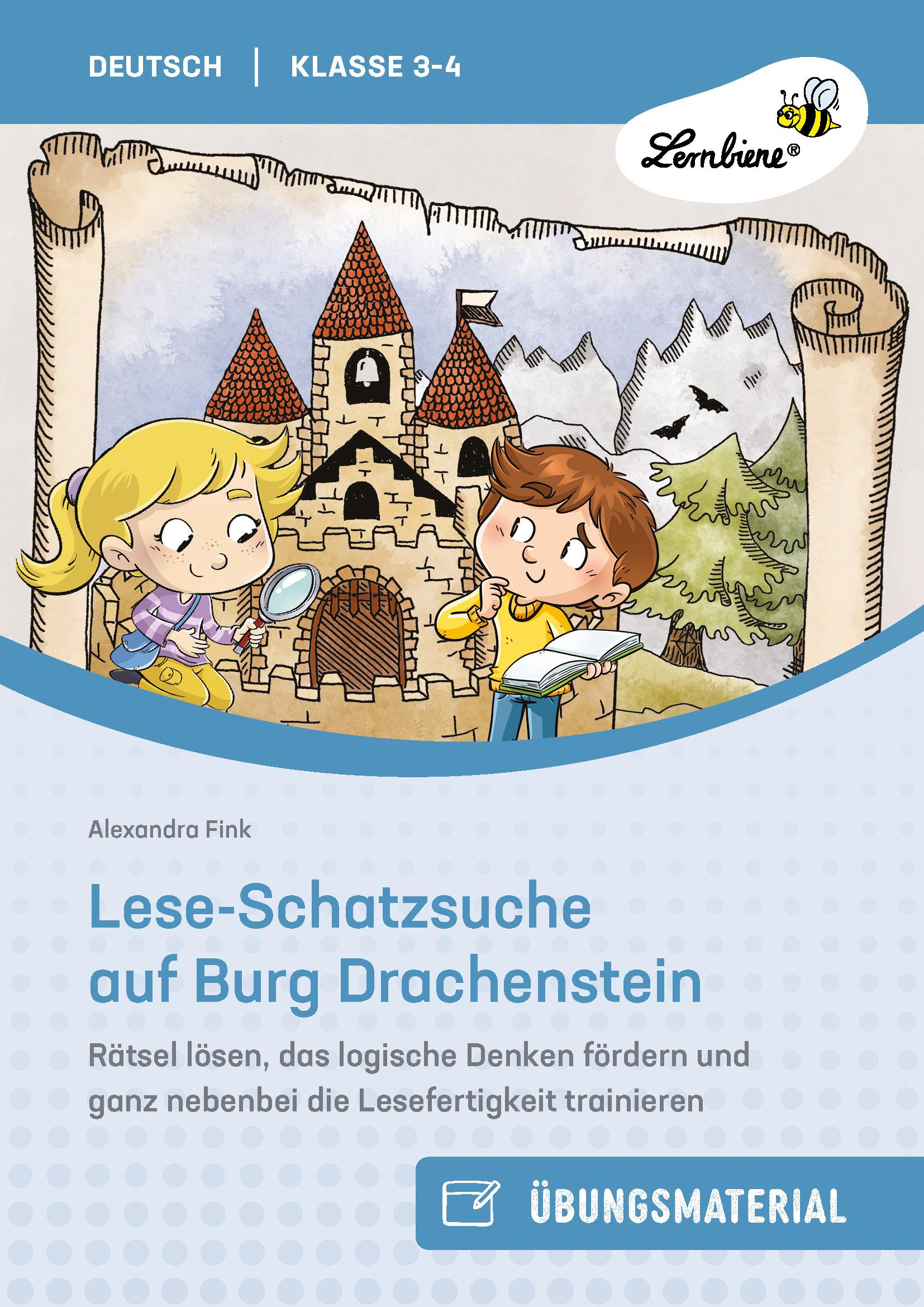 Cover: 9783746812168 | Lese-Schatzsuche auf Burg Drachenstein | Alexandra Fink | Broschüre