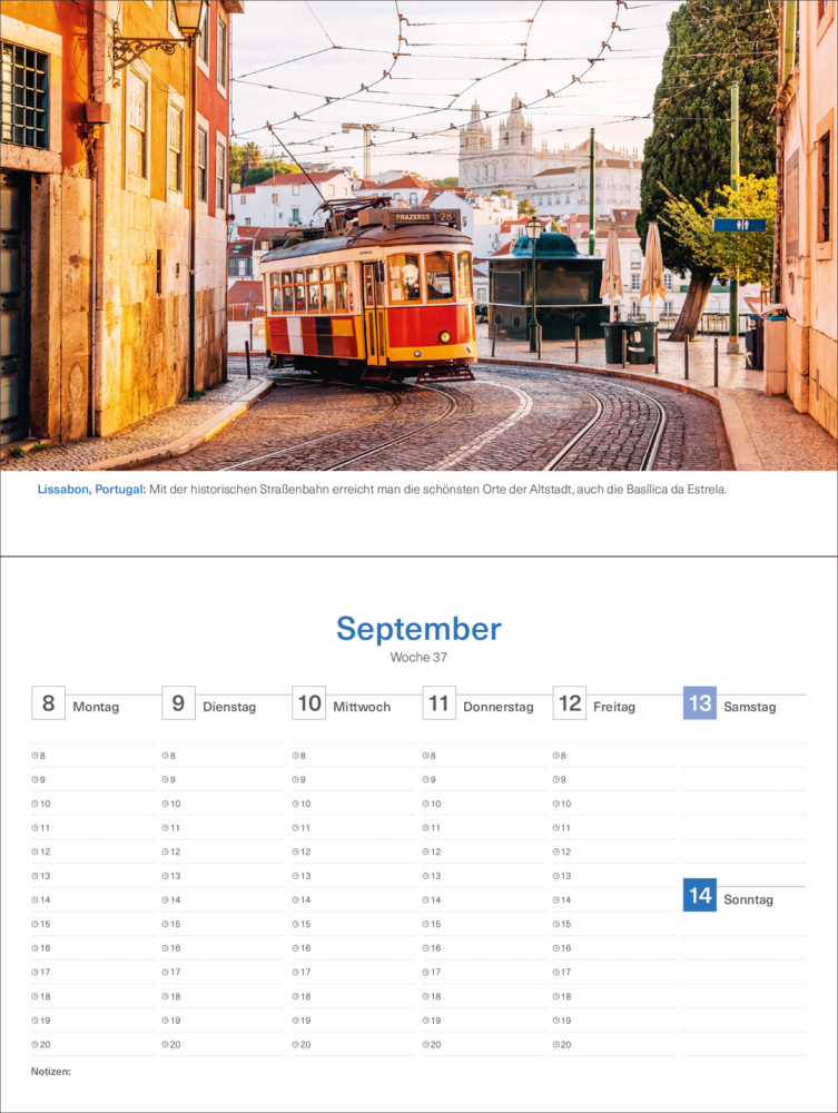 Bild: 9783965913721 | Weltreise - KUNTH Tischkalender 2025 | Kalender | 54 S. | Deutsch