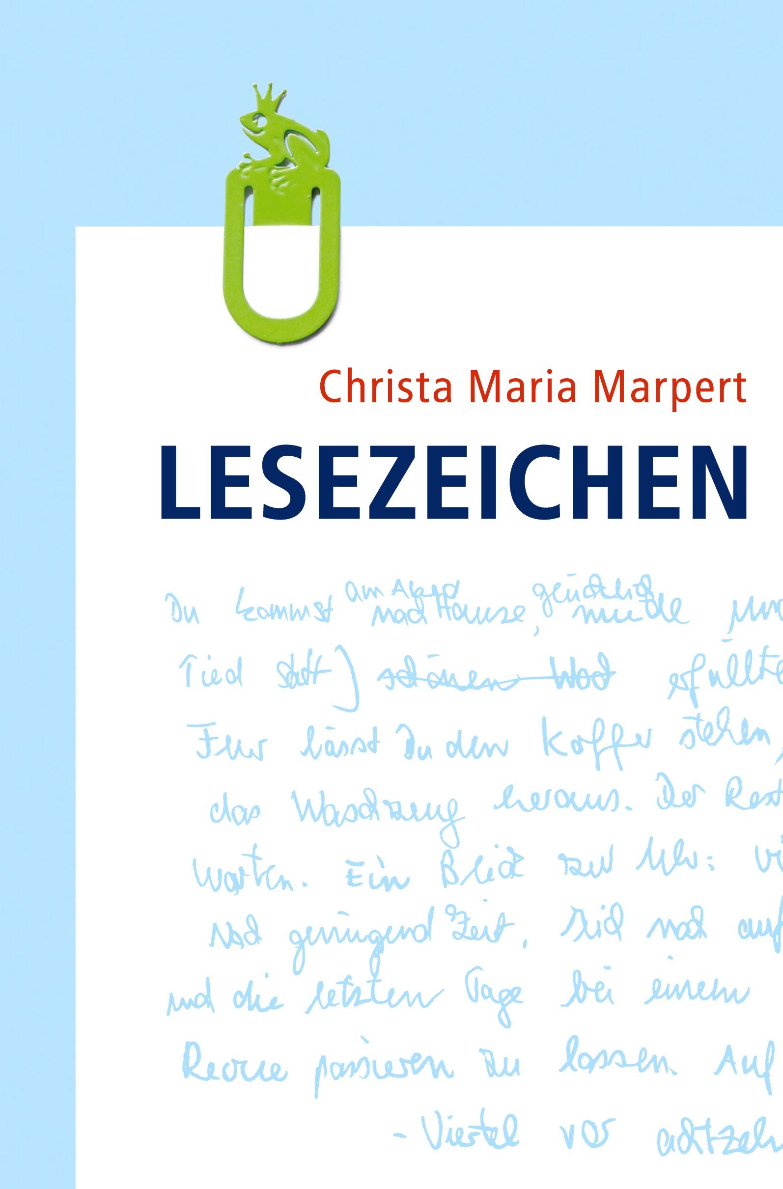 Cover: 9783384397065 | Lesezeichen | Christa Maria Marpert | Taschenbuch | Deutsch | 2024