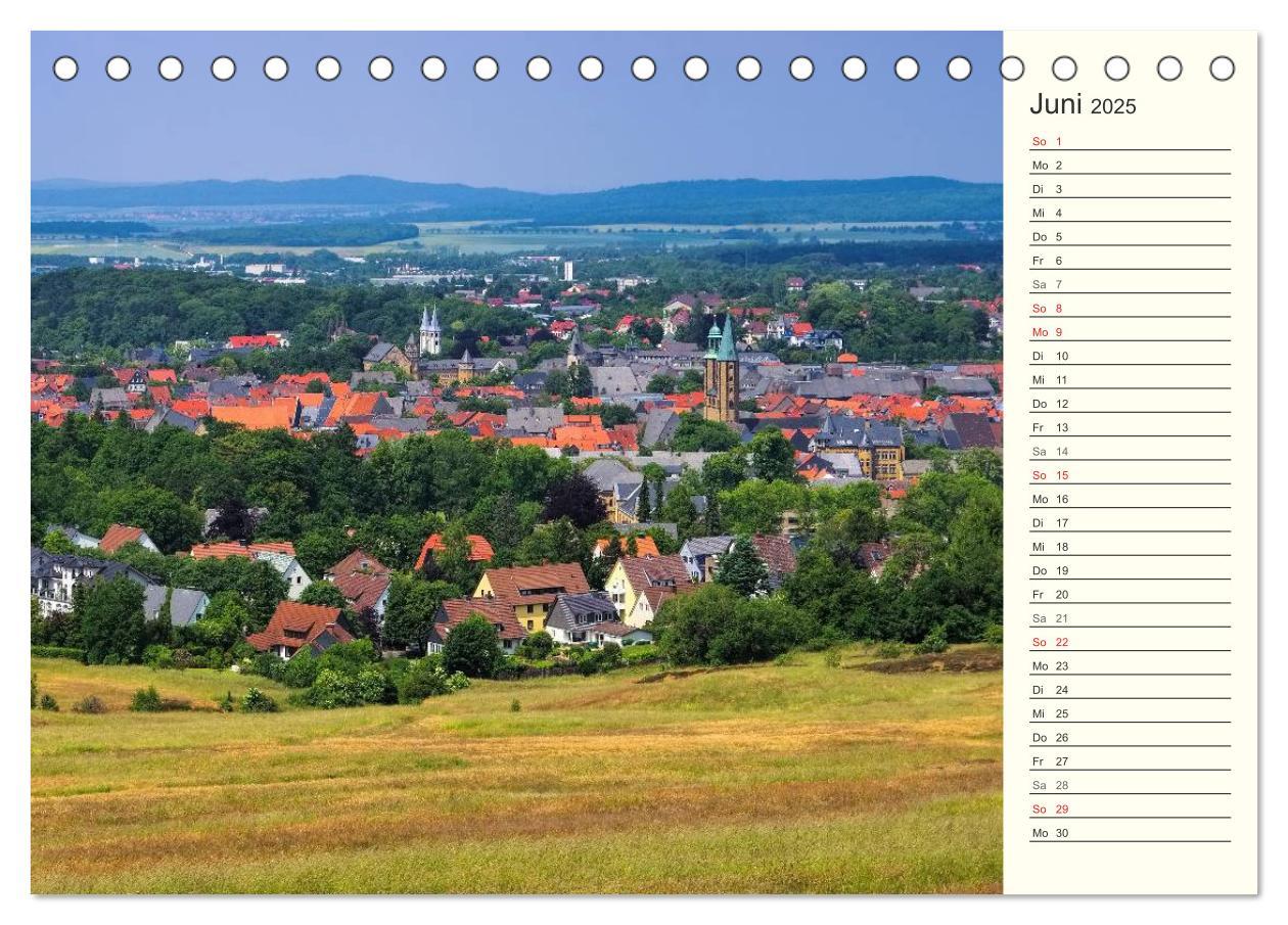 Bild: 9783435523559 | Goslar - Hanse- und Kaiserstadt im Harz (Tischkalender 2025 DIN A5...