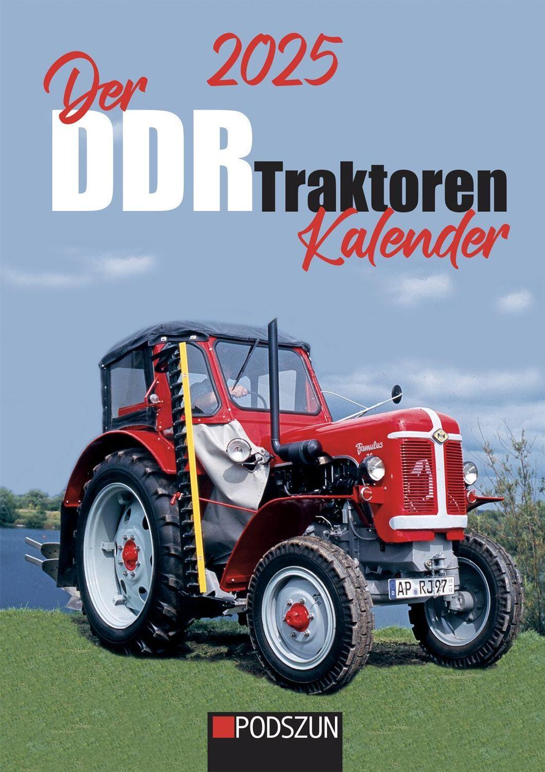 Cover: 9783751611213 | Der DDR Traktoren Monatskalender 2025 | Kalender | 13 S. | Deutsch