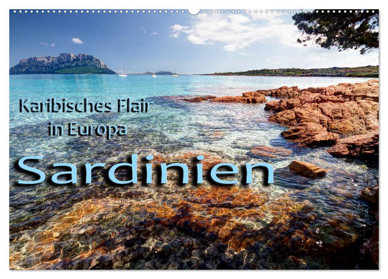 Cover: 9783435742448 | Sardinien / CH-Version (Wandkalender 2025 DIN A2 quer), CALVENDO...