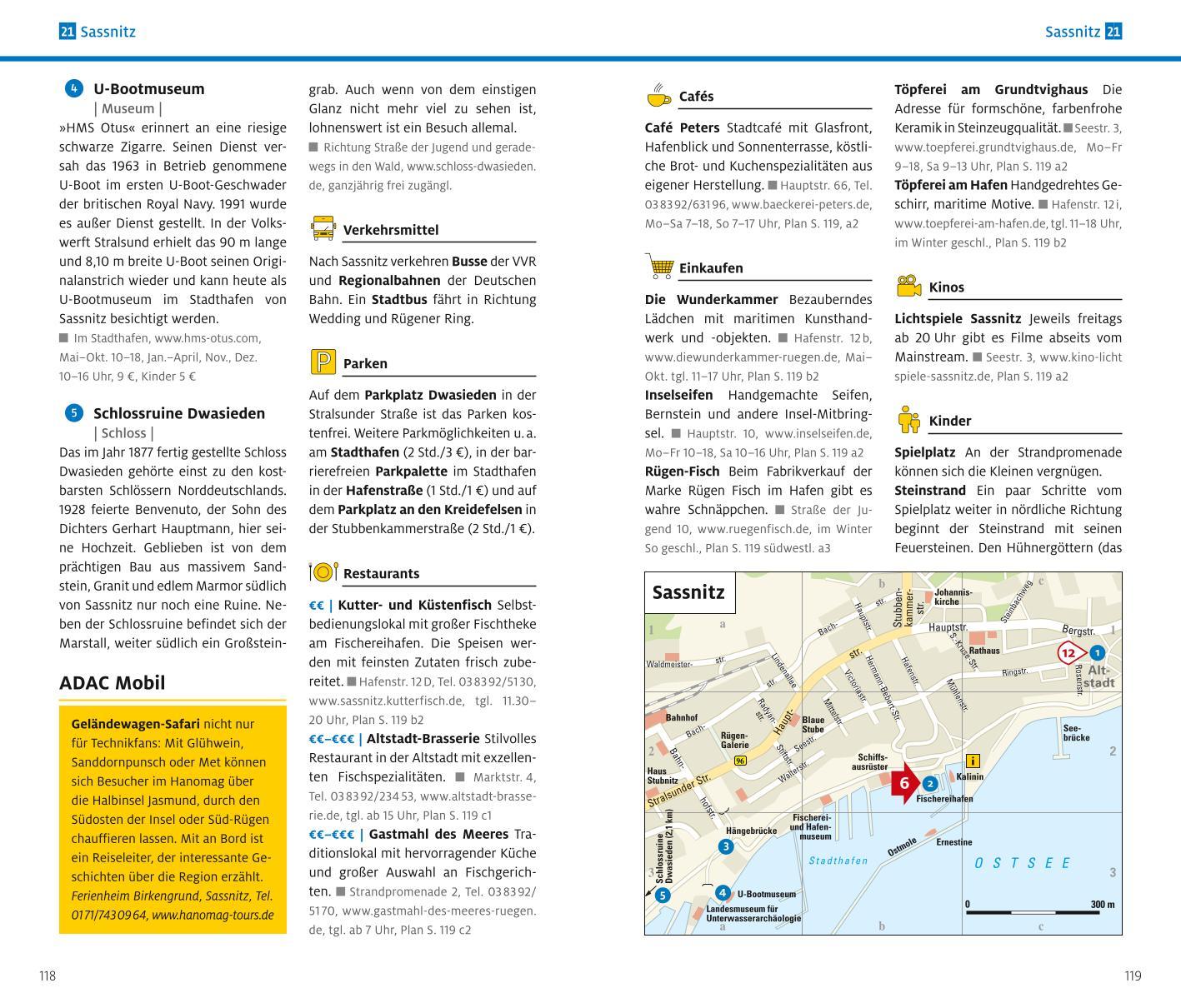 Bild: 9783986451622 | ADAC Reiseführer plus Rügen mit Hiddensee und Stralsund | Katja Gartz