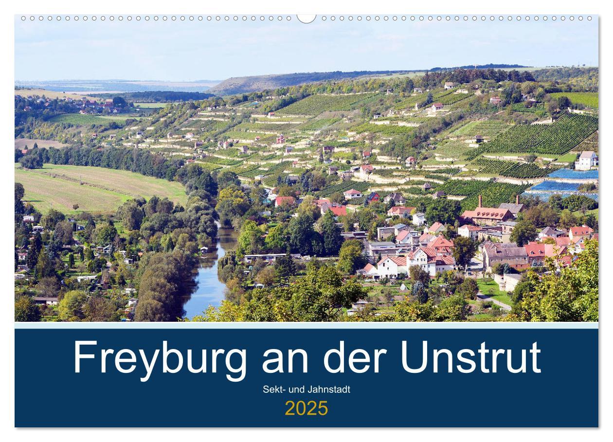 Cover: 9783435143665 | Freyburg an der Unstrut (Wandkalender 2025 DIN A2 quer), CALVENDO...