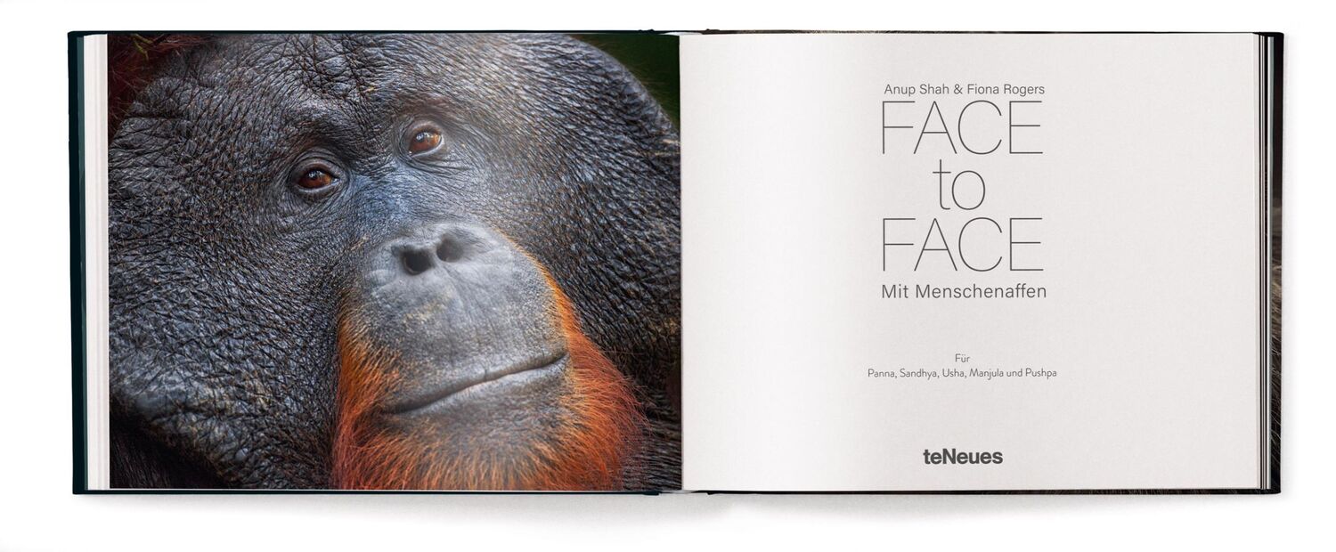 Bild: 9783961715213 | Face to Face | Mit Menschenaffen | Anup Shah (u. a.) | Buch | 176 S.