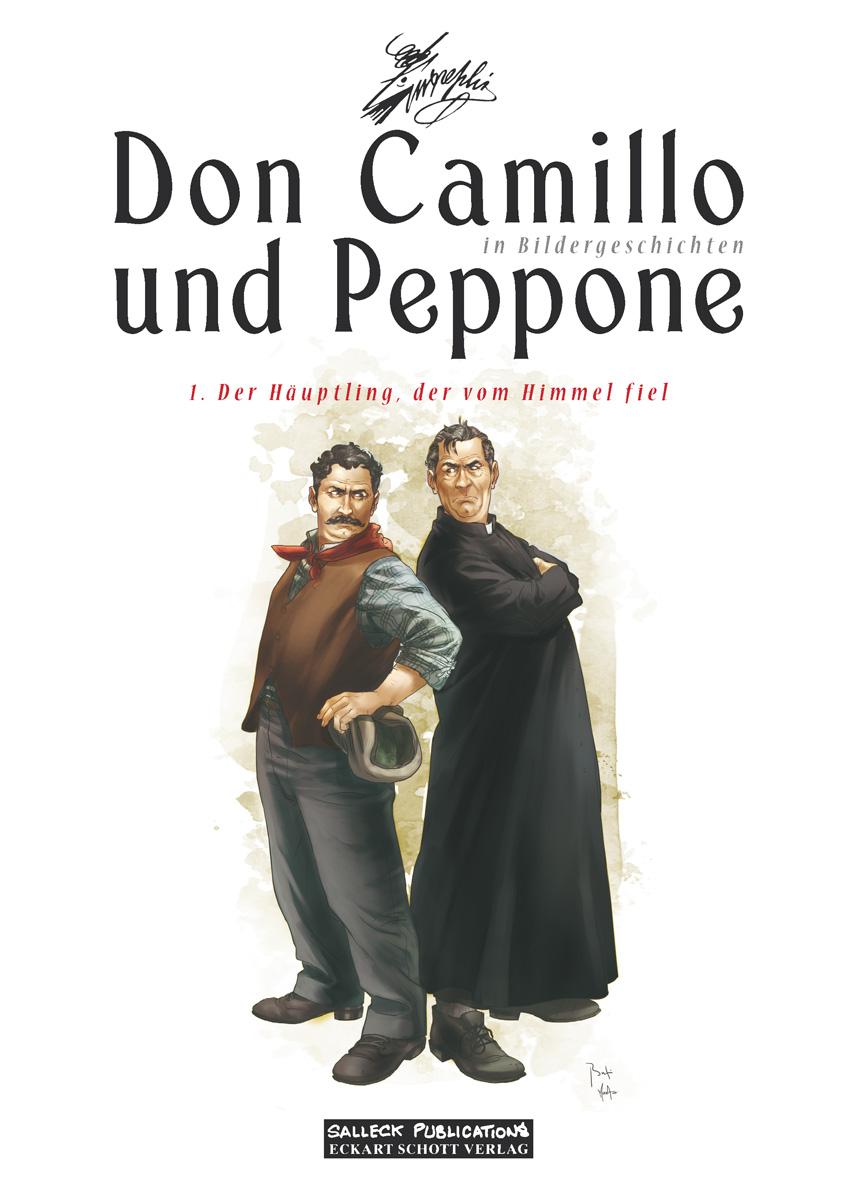 Cover: 9783899084917 | Don Camillo und Peppone in Bildergeschichten 01. Der Häuptling, der...