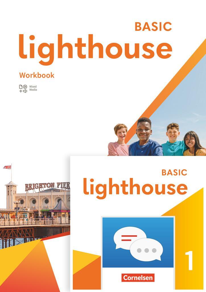 Cover: 9783060346592 | Lighthouse Band 1: 5. Schuljahr. Workbook mit Audios, Erklärfilmen...