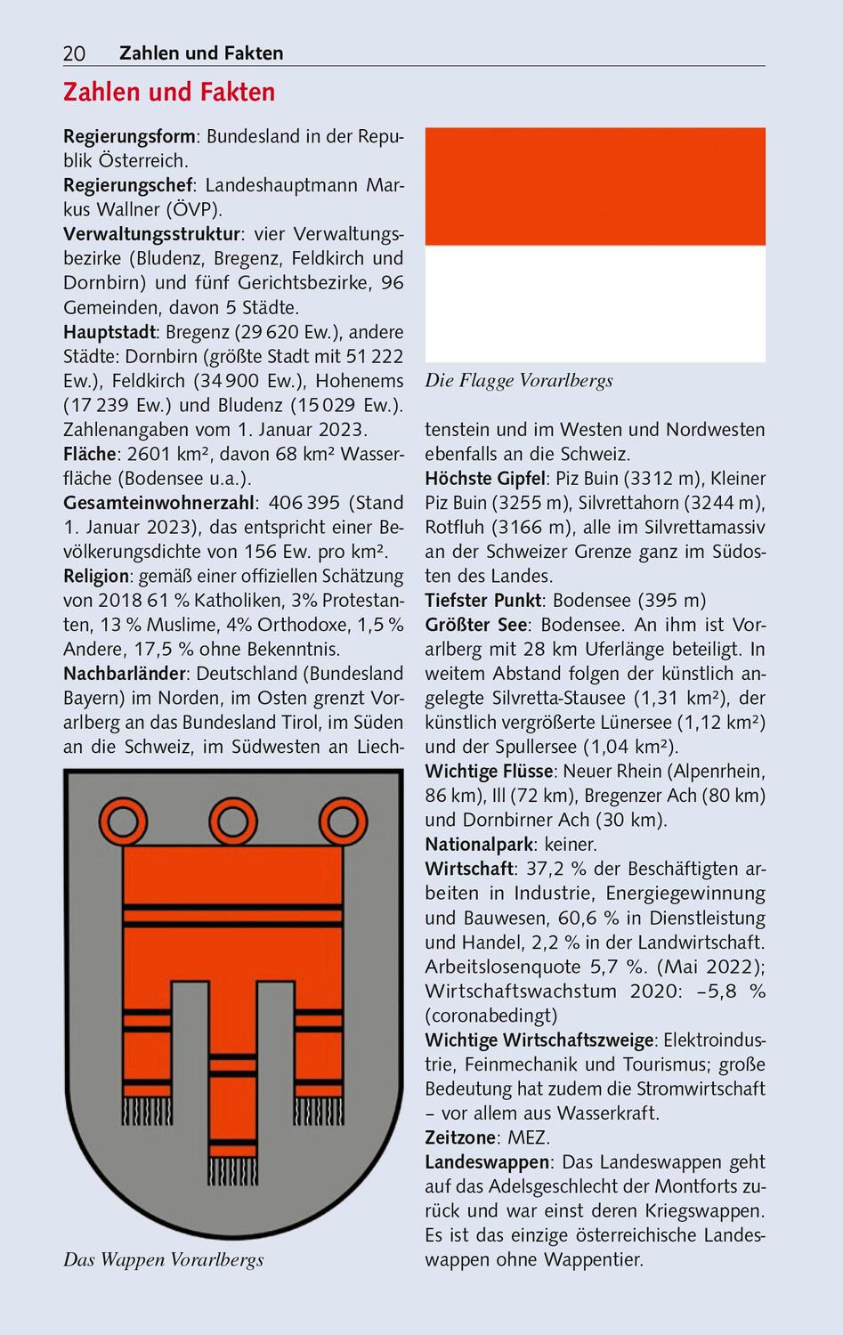 Bild: 9783897946873 | TRESCHER Reiseführer Vorarlberg | Gunnar Strunz | Taschenbuch | 256 S.