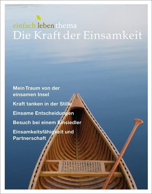 Cover: 9783451005435 | Die Kraft der Einsamkeit | Das Themenheft von einfach leben | 35 S.