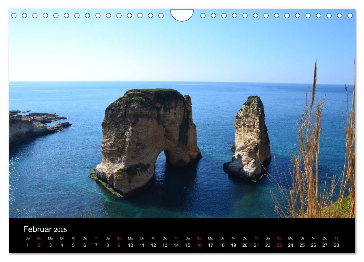 Bild: 9783435755851 | LIBANON 2025 (Wandkalender 2025 DIN A4 quer), CALVENDO Monatskalender