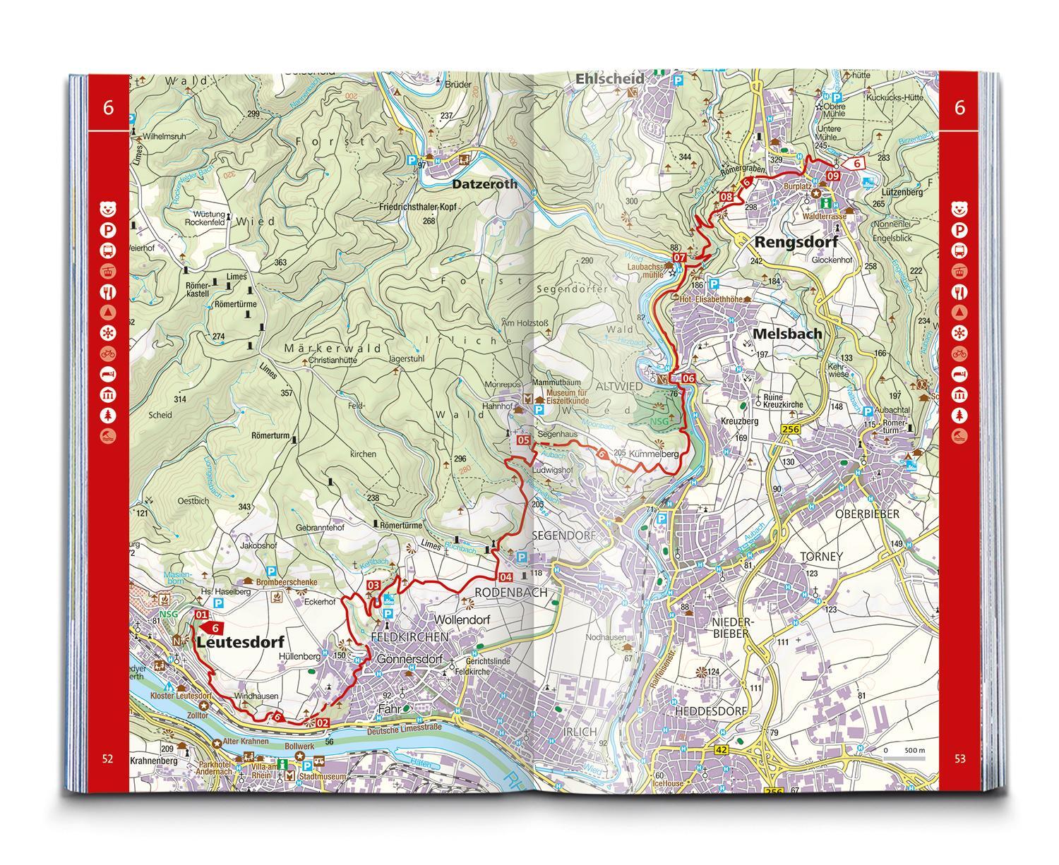 Bild: 9783991218418 | KOMPASS Wanderführer Rheinsteig RheinBurgenWeg, 34 Etappen | Buch