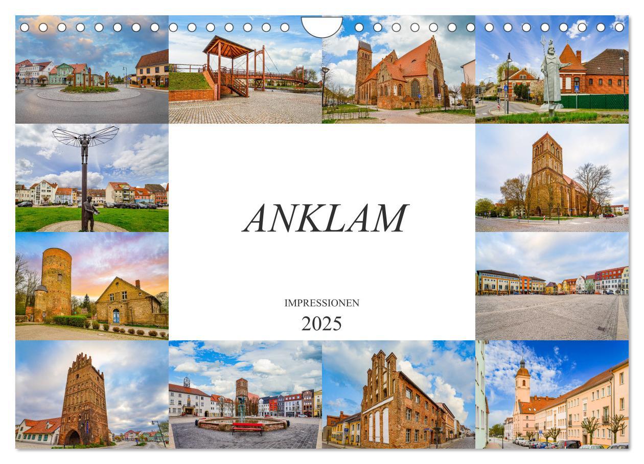 Cover: 9783435232857 | Anklam Impressionen (Wandkalender 2025 DIN A4 quer), CALVENDO...