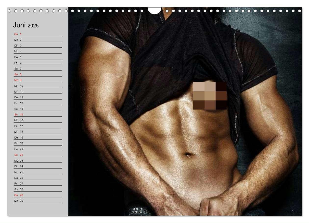 Bild: 9783435540594 | Erotische Männer. Adonis und Co. (Wandkalender 2025 DIN A3 quer),...