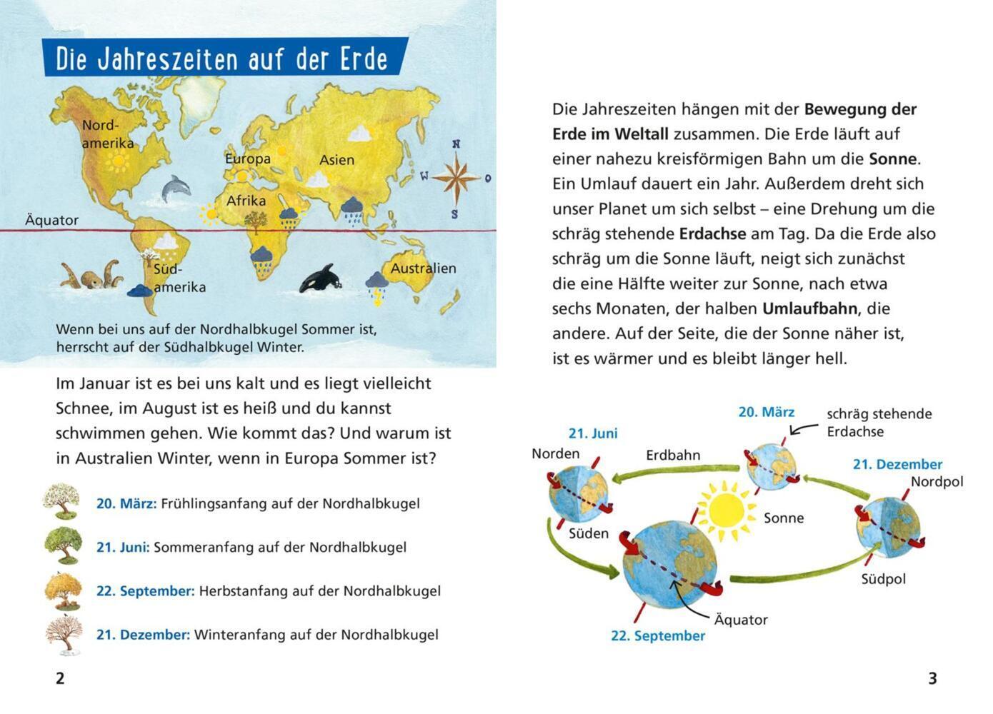 Bild: 9783551242075 | Pixi Wissen 49: Die Jahreszeiten | Monika Wittmann | Taschenbuch