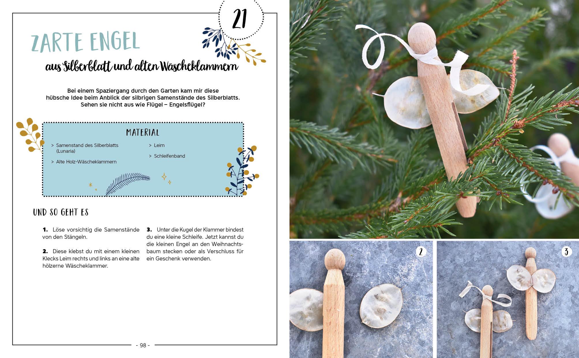 Bild: 9783745915808 | Mein Adventskalender-Buch: Gartendeko-Liebe | Christin Scheller-Penser