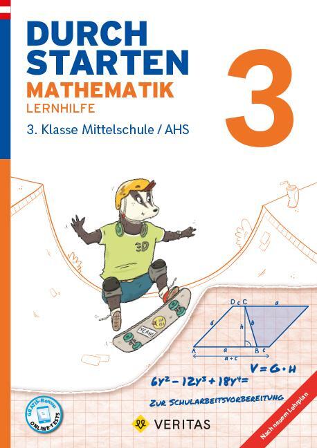 Cover: 9783710137884 | Durchstarten 3. Klasse - Mathematik Mittelschule/AHS - Lernhilfe | Olf