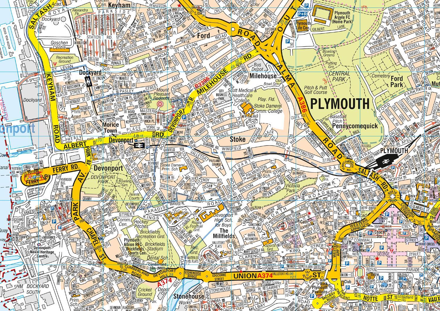 Bild: 9780008445133 | Plymouth Pocket Street Map | A-Z Maps | Buch | Englisch | 2021