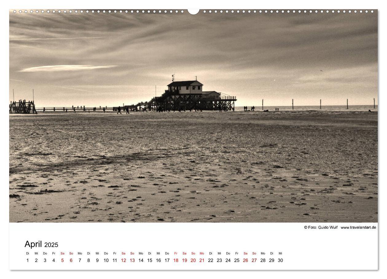 Bild: 9783435437856 | Sankt Peter-Ording. Ein Traum an der Nordsee (Wandkalender 2025 DIN...