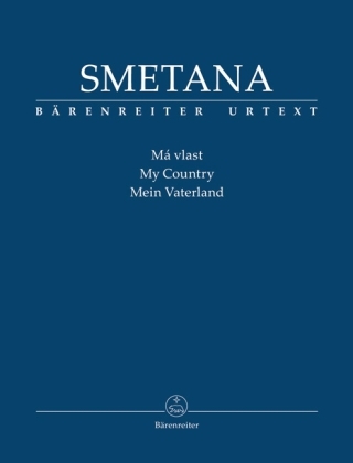 Cover: 9790260106000 | Má vlast / Mein Vaterland, Studienpartitur | Bedrich Smetana | Deutsch