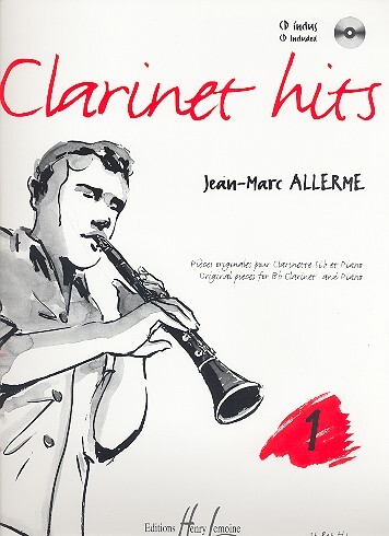 Cover: 9790230968461 | Clarinet hits Vol.1 | Jean-Marc Allerme | Buch + CD | Lemoine