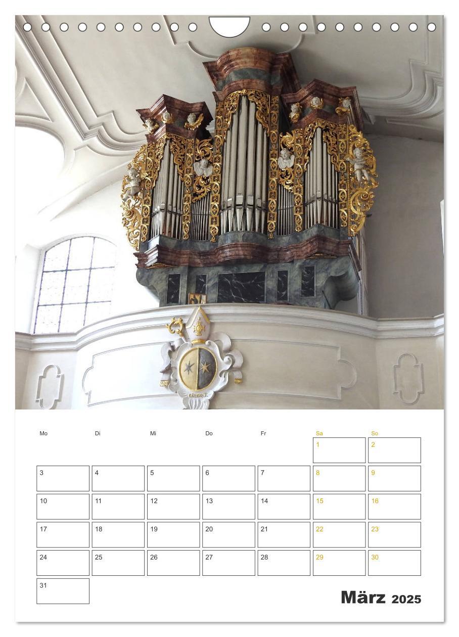 Bild: 9783435950669 | Orgeln zum Verlieben! (Wandkalender 2025 DIN A4 hoch), CALVENDO...