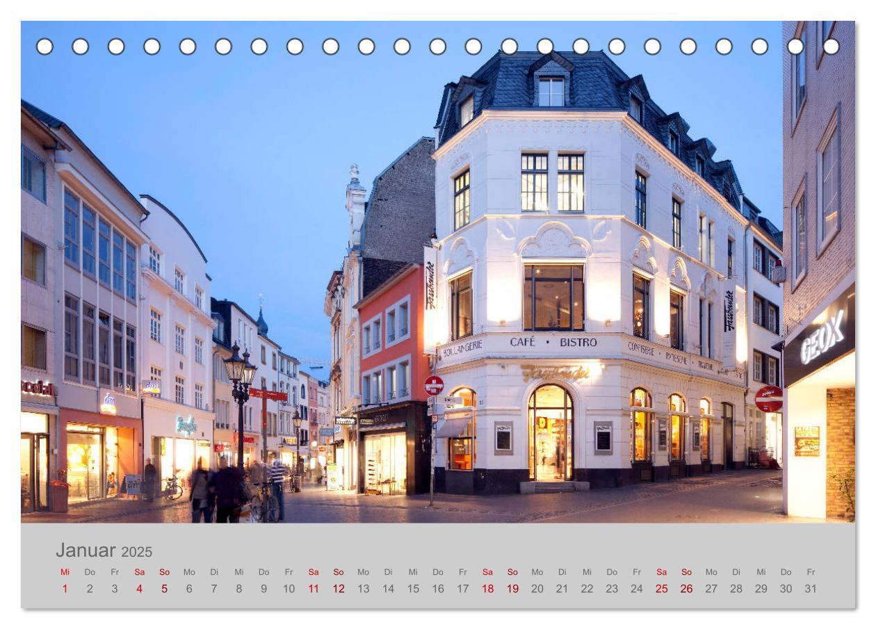 Bild: 9783435190584 | Bonn Die Stadt am Rhein (Tischkalender 2025 DIN A5 quer), CALVENDO...