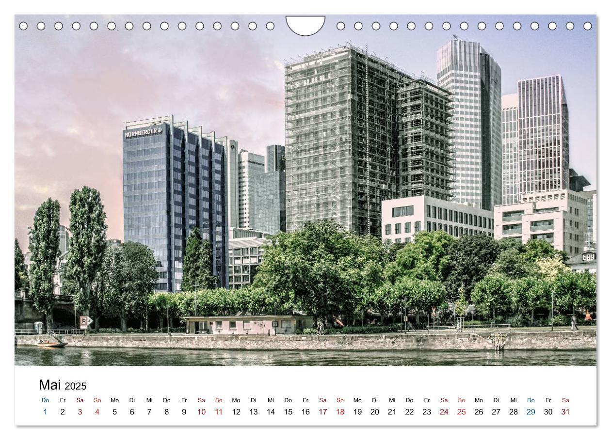 Bild: 9783435572854 | Frankfurt am Main bei Tag und Nacht (Wandkalender 2025 DIN A4...