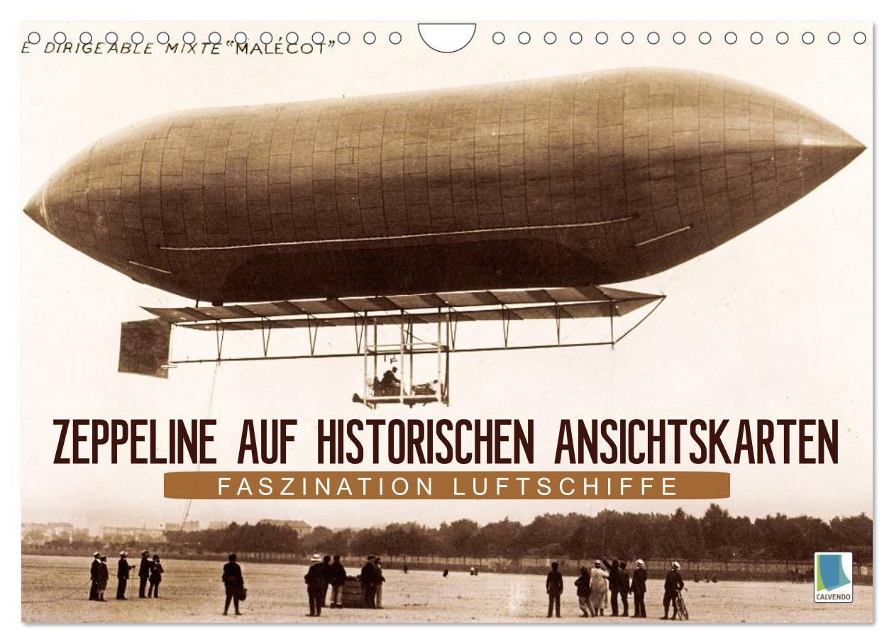 Cover: 9783435706662 | Faszination Luftschiffe ¿ Zeppeline auf historischen Ansichtskarten...