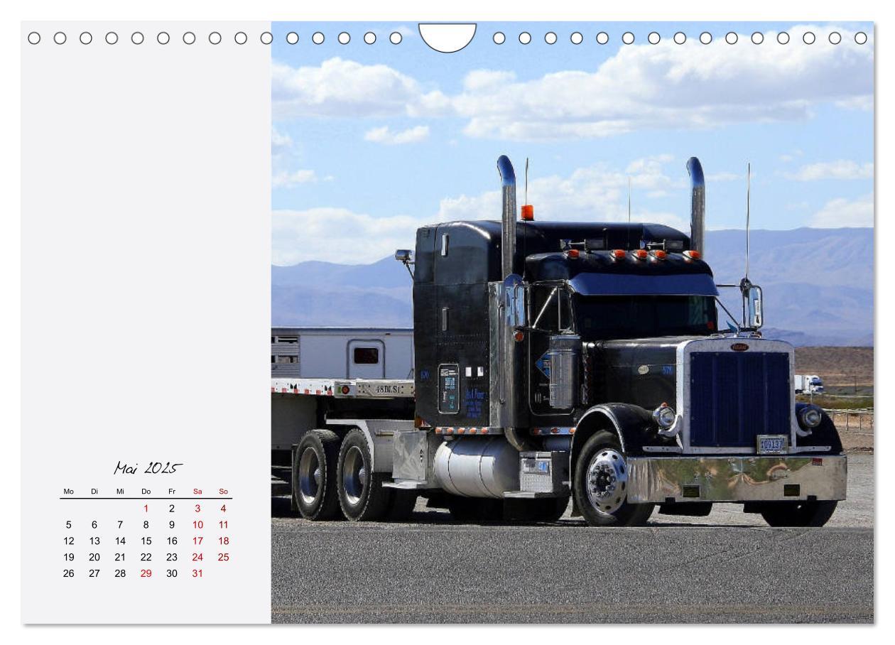 Bild: 9783435338702 | Langhauber. Coole Trucks in den USA (Wandkalender 2025 DIN A4...