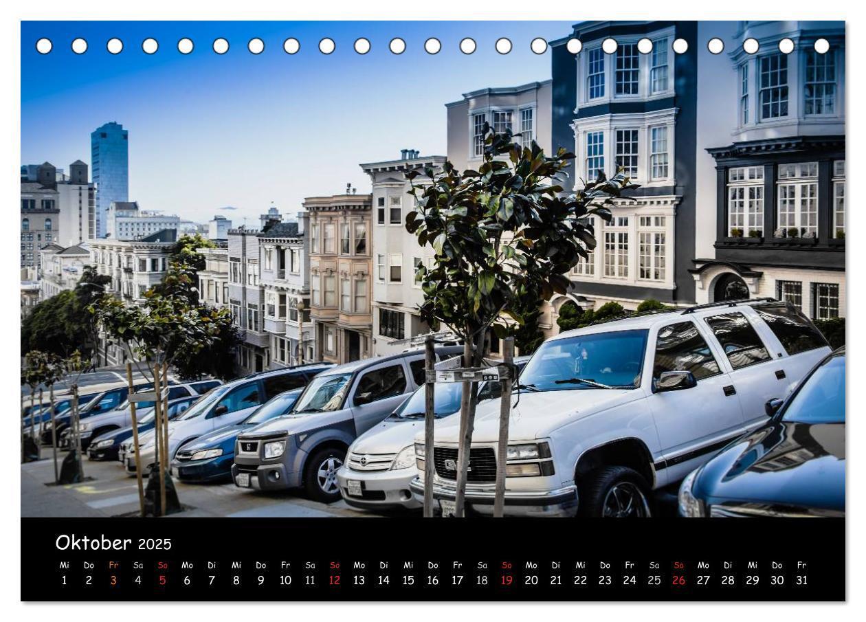 Bild: 9783435787234 | San Francisco - street view (Tischkalender 2025 DIN A5 quer),...