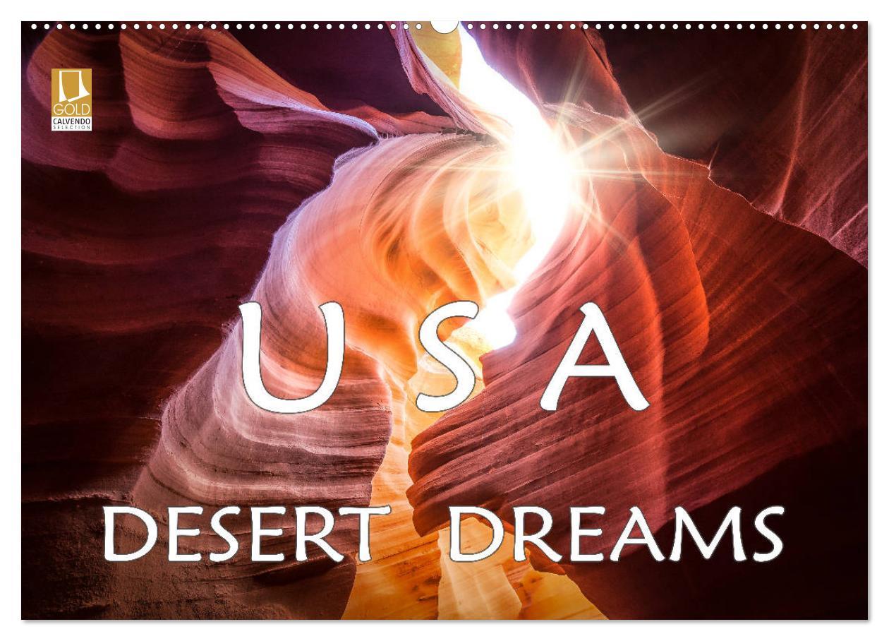 Cover: 9783435328222 | USA Desert Dreams (Wandkalender 2025 DIN A2 quer), CALVENDO...