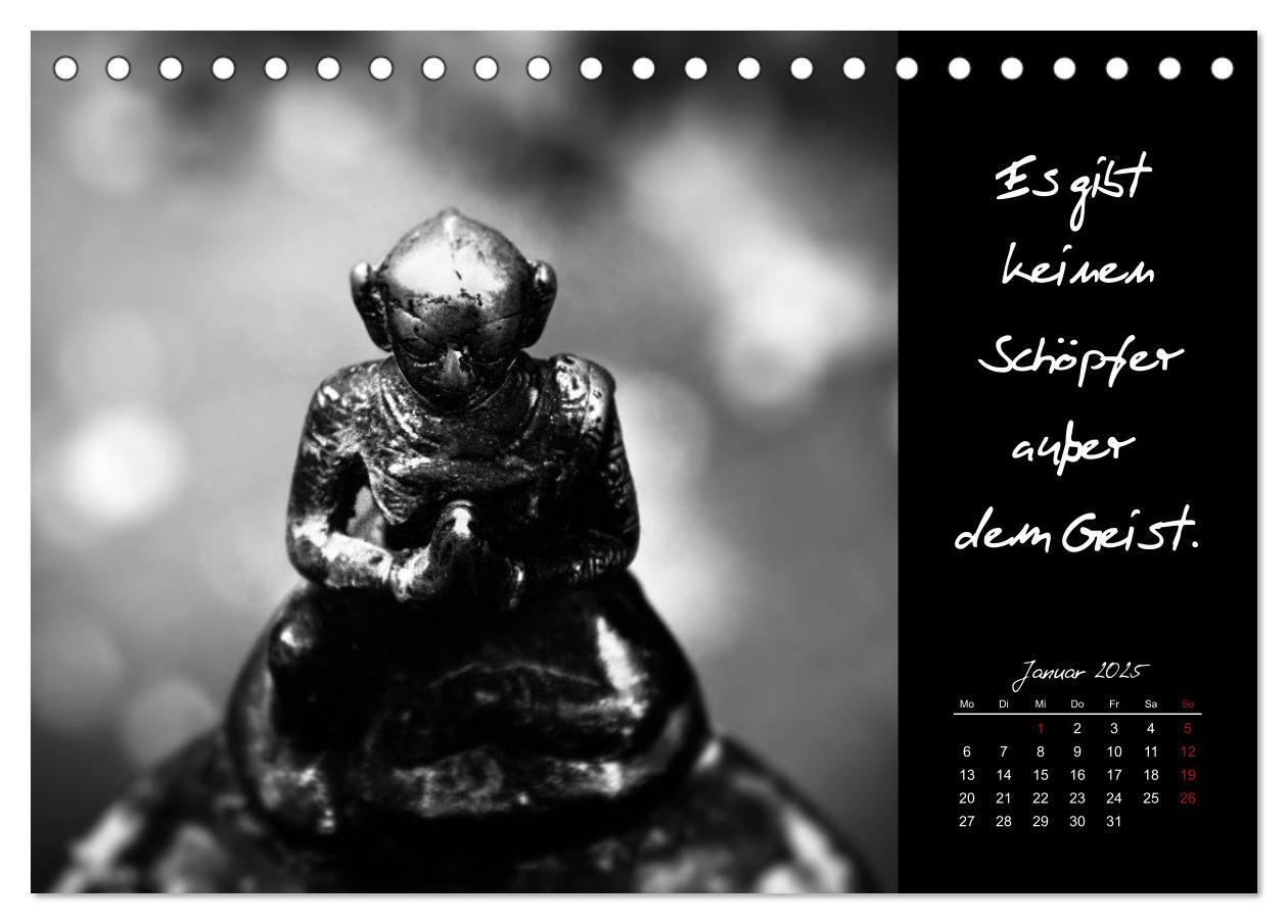 Bild: 9783435628292 | Worte des Buddha 2025 (Tischkalender 2025 DIN A5 quer), CALVENDO...