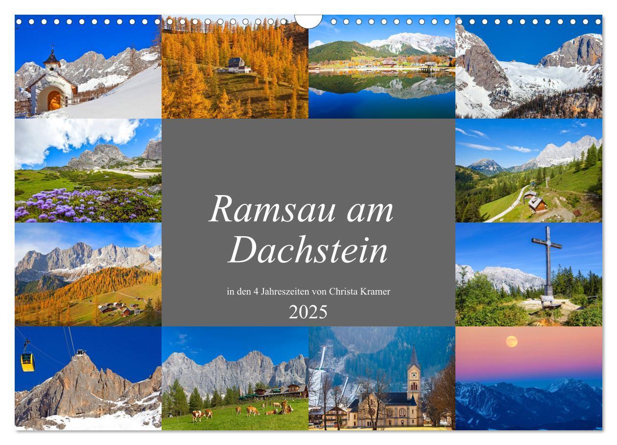 Cover: 9783435165544 | Ramsau am Dachstein (Wandkalender 2025 DIN A3 quer), CALVENDO...