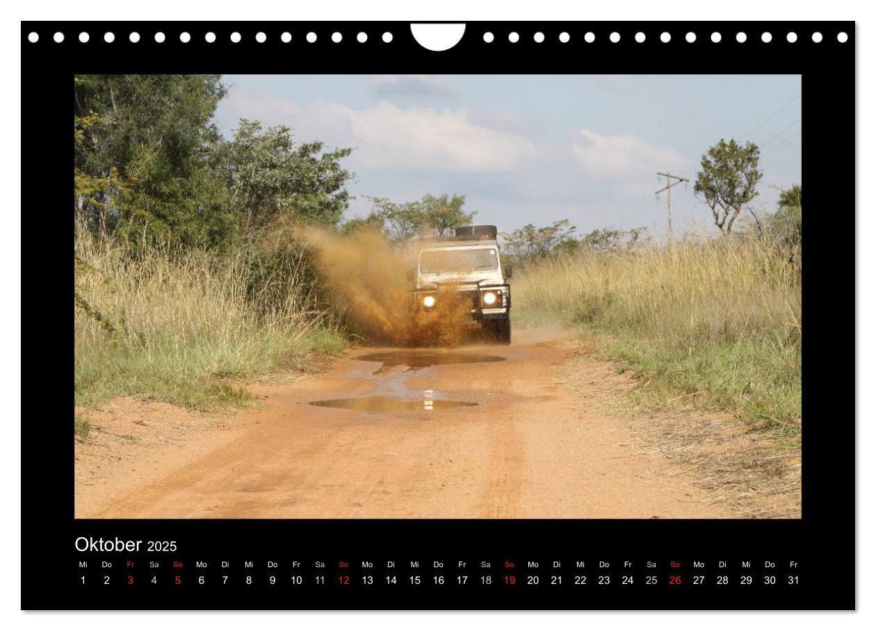 Bild: 9783435754014 | Land Rover Defender - Unterwegs in Afrika (Wandkalender 2025 DIN A4...