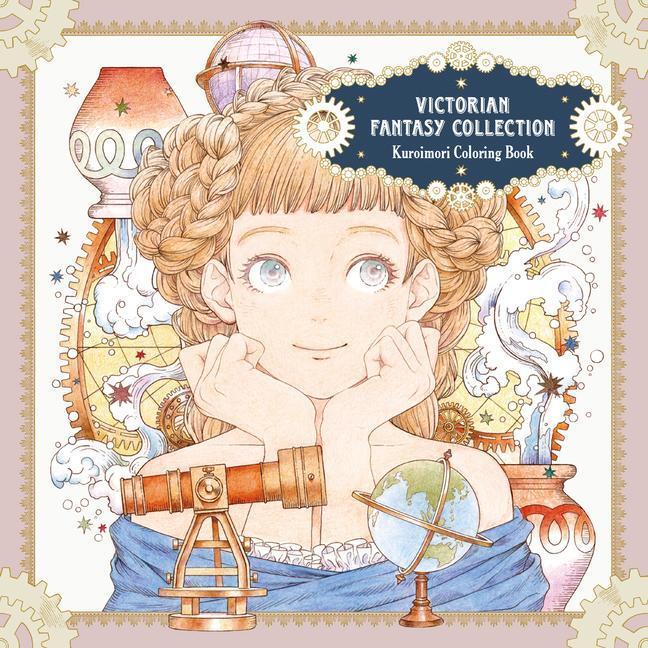 Cover: 9784756256966 | Victorian Fantasy Collection | Kuroimori Coloring Book | Kuroimori