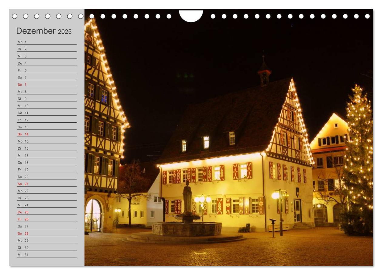 Bild: 9783435440603 | Pfullingen ... und Umgebung (Wandkalender 2025 DIN A4 quer),...