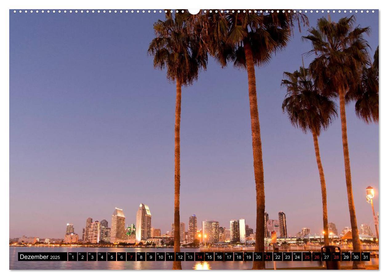 Bild: 9783435739431 | San Diego (Wandkalender 2025 DIN A2 quer), CALVENDO Monatskalender