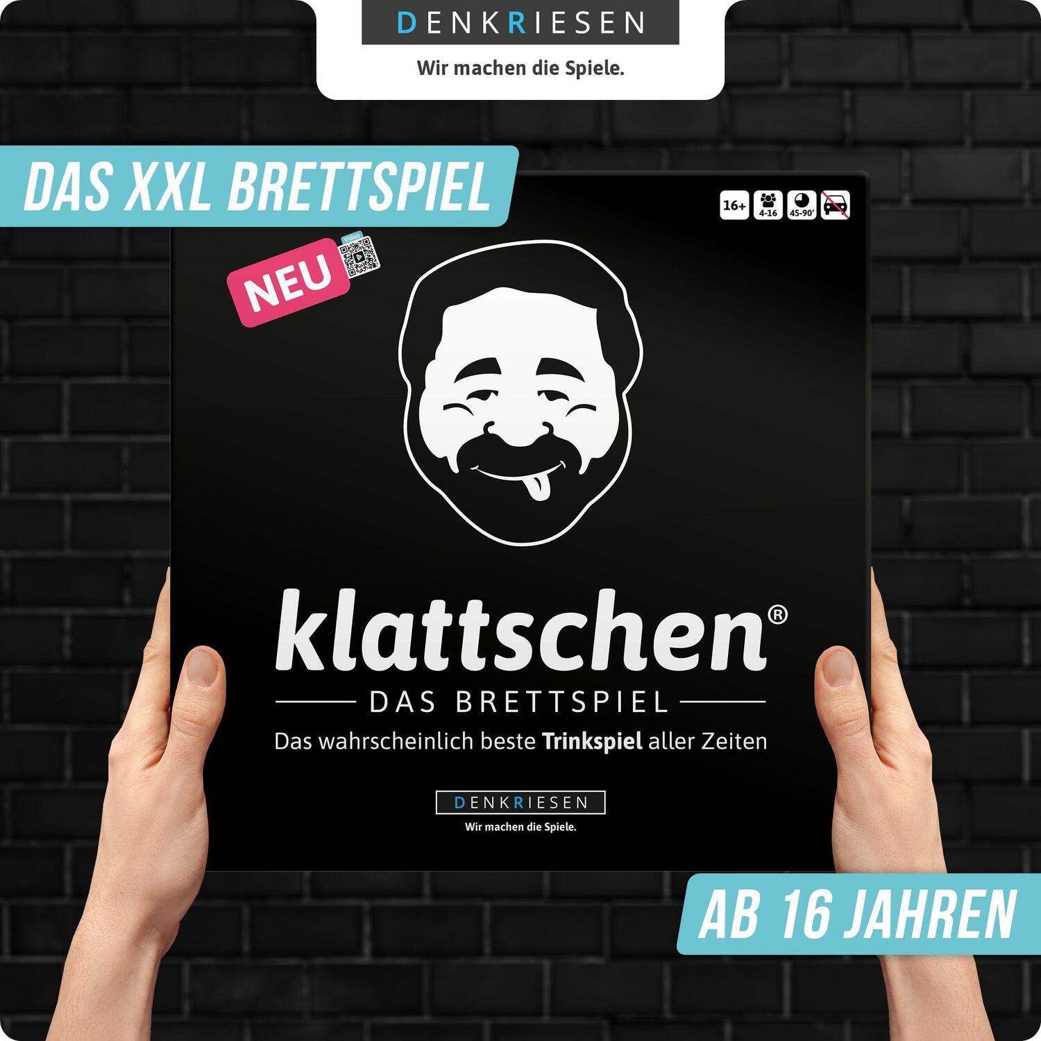 Bild: 4260528090778 | klattschen® - Trinkspiel - DAS BRETTSPIEL - Das wahrscheinlich...